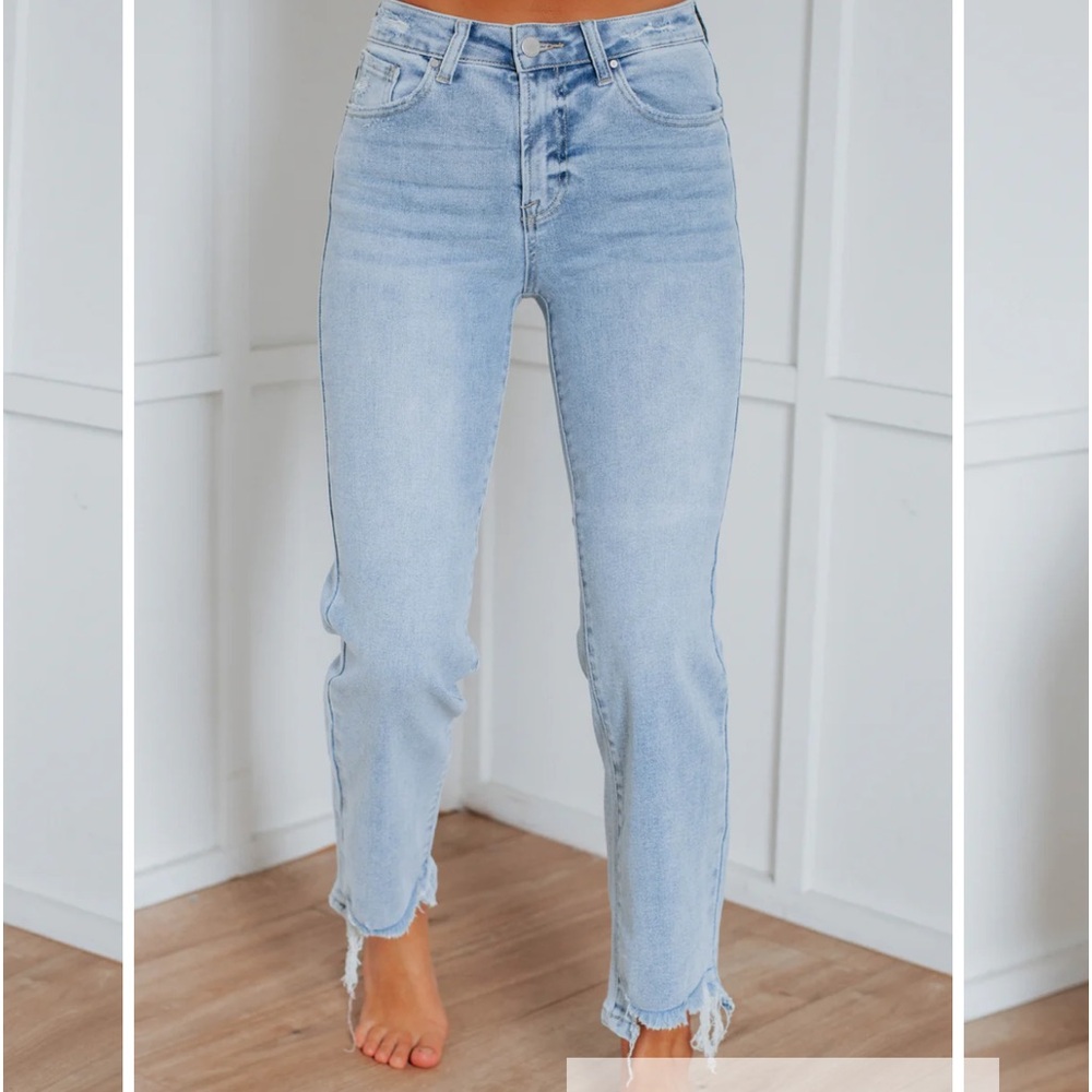 Wild oak Millie risen light wash jeans